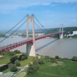 Pont situé dans la ville de Tancarville